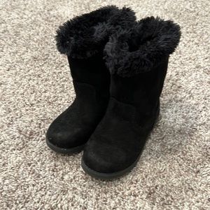 Cat & Jack black boots size 9!